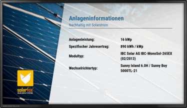 Solarfox Slide Modul