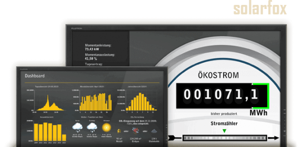 Solar Großdisplay von Solarfox